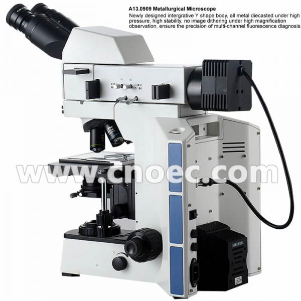 Quality Inverted Metallurgical Optical Microscope Trinocular Compound Optical Microscope for sale