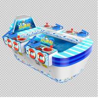 china 1 ~ 4 People Kids Arcade Machine With Coin Pusher  Fish Game Table Gambling