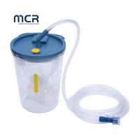 China 1500cc Medical Disposable Consumables Vacuum Suction Bottle Canister Liner Bag factory