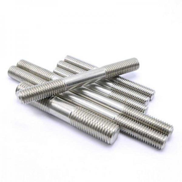 Quality 40-130mm 304 Stainless Steel Stud Bolt , M10 Double End Threaded Stud for sale