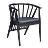 China Simple creative wood chair dining chair,classical style furniture solid oak wood princess chair armchair. factory