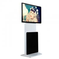 China Rotating 55 Touch Screen Kiosk Floor Standing Vertical Interactive For Shopping Mall factory