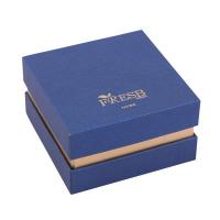 China Perfume Tie Cosmetic Box Packaging Gold Stamping UV Printing Pantone Color factory