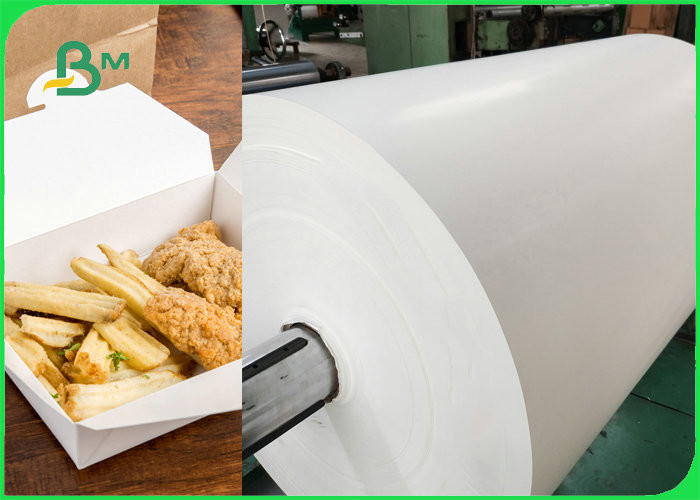 China C1S PE Coated FDA Paperboard For Takeaway Food Boxes 250gsm 300gsm 350gsm factory