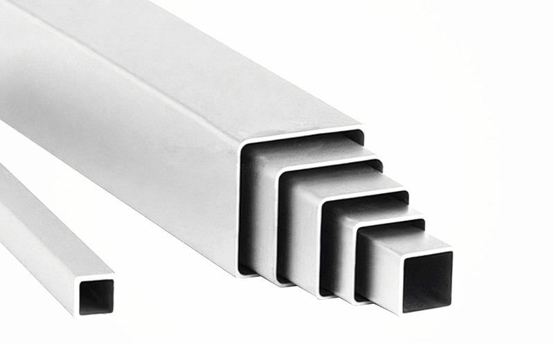 China Anodised Aluminium Tube Profiles Silver Square Hollow Pipe 100 x 100 factory