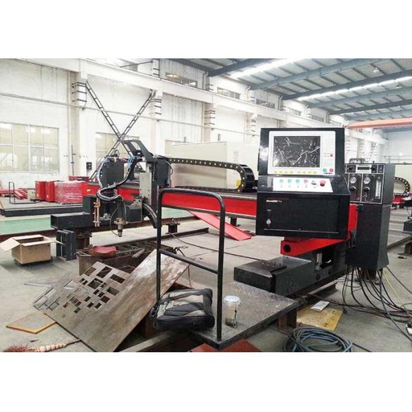 Quality Dual Side Drive Mode Panasonic CNC Plasma Gas Plate Cutter with Plasma Bevel for sale