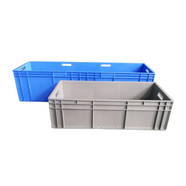 Quality Long Large Straight Wall Euro Stacking Containers Storage Box Car Used 1200*400*280mm for sale