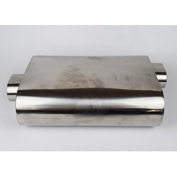 Quality Universal Oval 150mmx220mm Stainless Steel Exhaust Muffler for sale