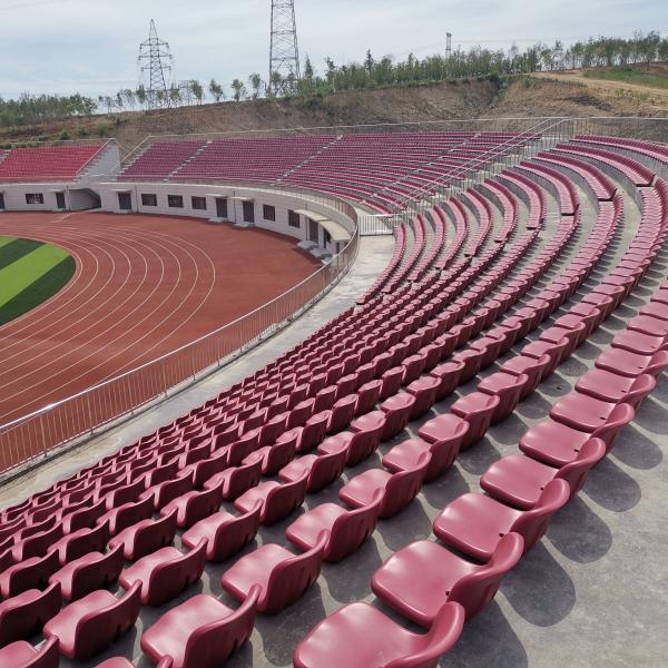 Quality Flat Installation Plastic HDPE Football Stadium Seats The Stadium Chair Company for sale