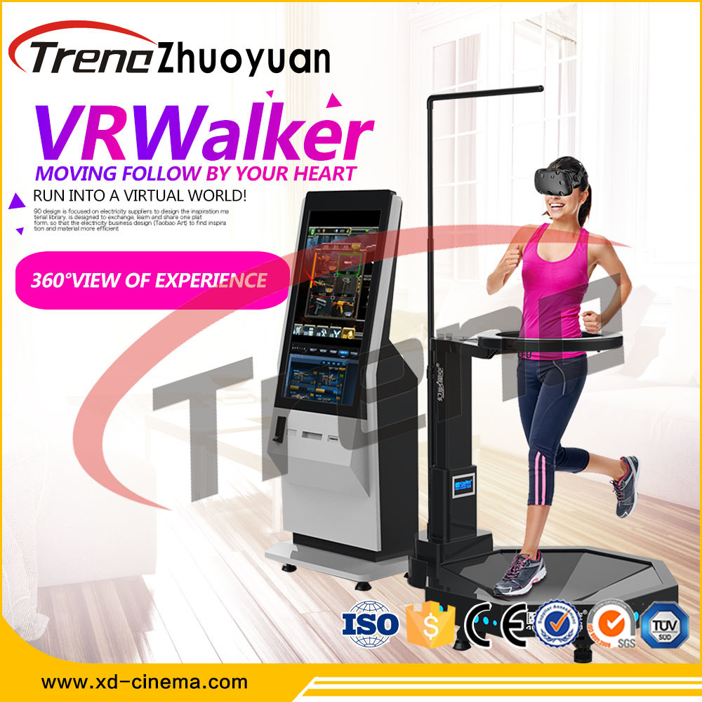 China 3 PCS VR games+ 4-6 PCS Update 360 Degree Immersion Virtual Reality Treadmill Run With A View factory