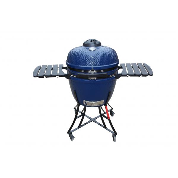 Quality Heat Resistant Garden Blue SGS 24 Inch Kamado Grill for sale