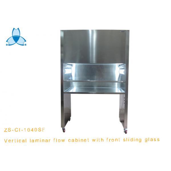 Quality Sliding Glass Laminar Flow Cabinet 53dB Noise , Purification Filter Funcation for sale