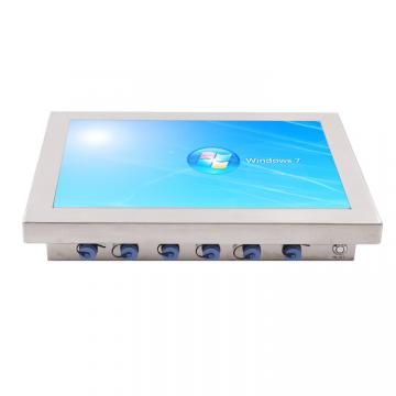 Quality 1.5mm SS Waterproof Panel PC , 1000nits Fanless Industrial Computer for sale