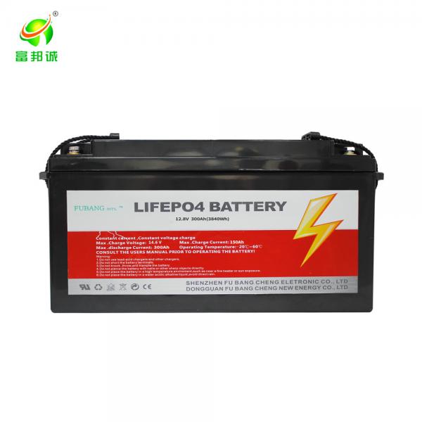 Quality 300AH 12V 24V Battery RVs Low Speed Vehicle Lithium Iron Phosphate Battery Solar for sale