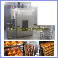 China sausage smokehouse, automatic duck smoking oven, meat smoking house factory