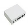 China 4 Cores FTTH Termination Box Fiber Rossette Box Embedded Type Dust Proof Design factory