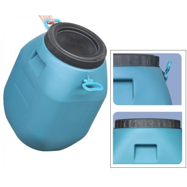 Quality HDPE Chemical Barrel Container 50L Plastic Square Drum 80*47mm for sale