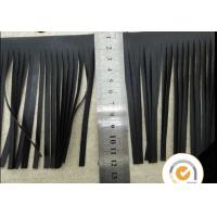 China customized leather tassel fringe for bag decoration , elegant fashion handmade bullion fringe for decoration factory
