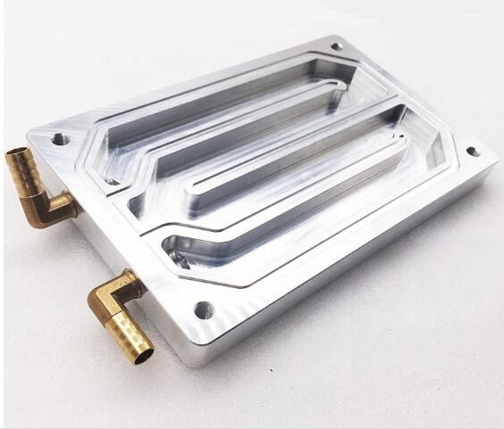 Quality Friction Stir Welding Radiator, Lithium Battery Liquid Cooling Cooling Plate CNC Sloting Channels for sale