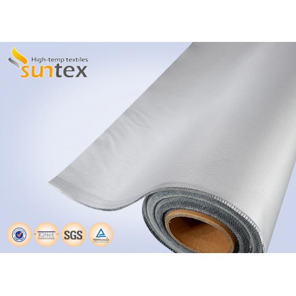 Quality 560g Silicone Cloth Fire Resistance Coating Fiberglass Fabric for Fireproof for sale