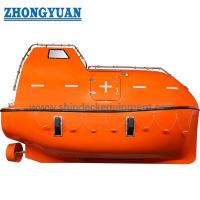 China 6.8m Fire Proof GRP Free Fall Lifeboat Ship Life Saving Equipment factory