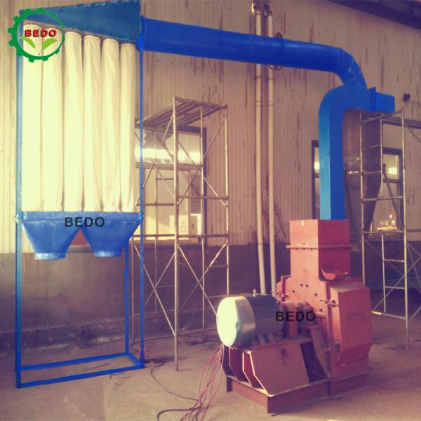 Quality 90KW Wood Pulverizer Machine 2-4T/H Capacity with Dust Collector for sale