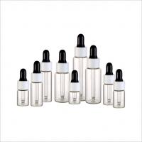 Quality Transparent Glass Essence Oil Bottle Plastic Dropper Cap 5ml 7ml 8ml 10ml 12ml for sale