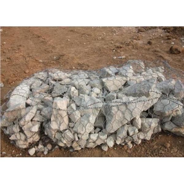 Quality Defend The Floods Gabion Wall Cages / Pvc Coated Gabion Stone Cages for sale