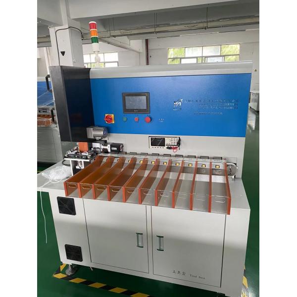 Quality Automatic Electrical Cylindrical Cell Sorting Machine High Efficiency AC220V 50 for sale