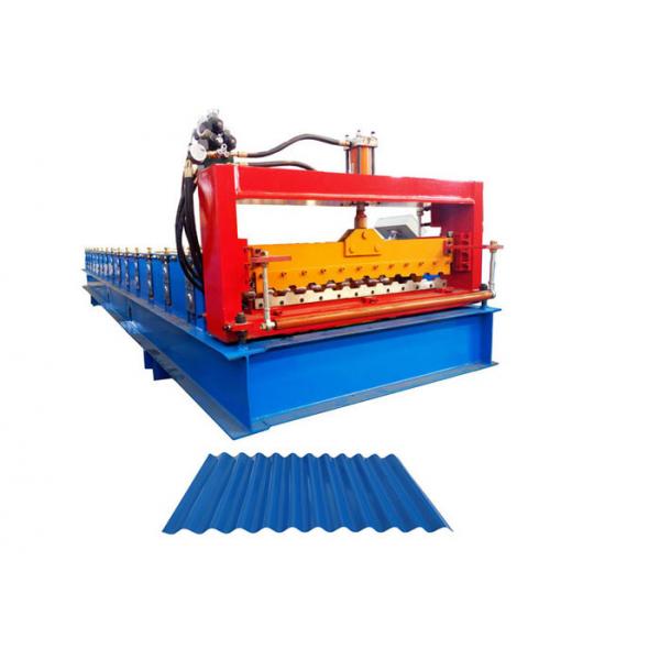 Quality High Efficiency Corrugated Sheet Roll Forming Machine Size 5800*1300*1500mm for sale