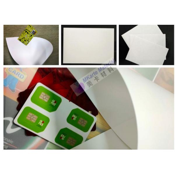 Quality PC Polycarbonate Plastic Sheets , White Polycarbonate Sheet For Making Smart Card for sale