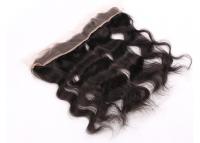 China Full Cuticle Virgin Hair Lace Frontal Closure Multiple Texture Swiss Silky Body Wave factory