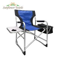 China Aluminum Folding Camping Director Chair 92*46*55cm Lightweight For Adults for sale