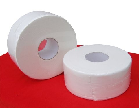China Virgin Pulp Jumbo Roll Toilet Paper Bath Tissue , 15gsm to 20gsm factory