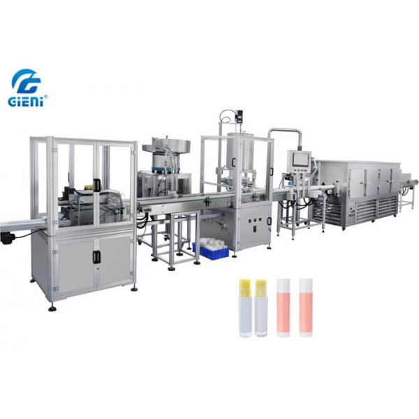 Quality 4 Nozzles Lip Balm Manufacturing Equipment Linear Type Full Automatically for sale