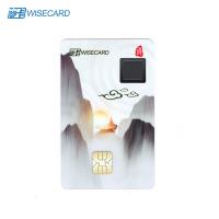 China Biometric Smart Card Access Control , Fingerprint Payment Card factory