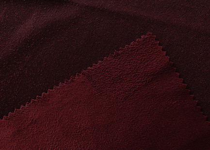 Quality 130GSM Microsuede Upholstery Fabric / Brushed Suede Fabric For Clothing Brown for sale