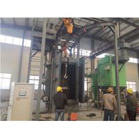 Quality Double Hook 600mm Hanger Type Shot Blasting Machine For Forging Parts Cleaning for sale