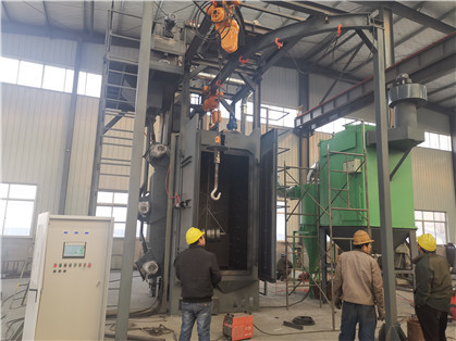 Quality 800X1100mm Hanger Type Shot Blasting Machine Castings Surface Treatment for sale