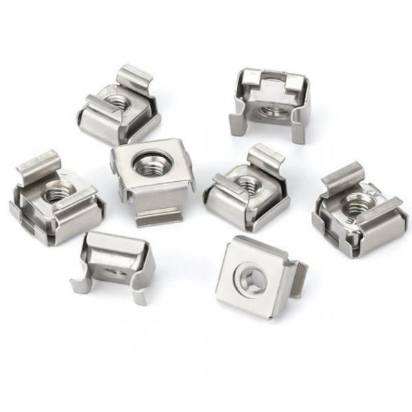 Quality M5 M6 M8 Square Stainless Steel Cage Nuts Galvanized Automotive Cage Nuts for sale