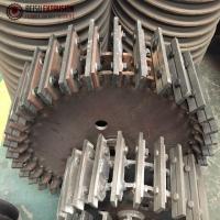 China 30mesh Rotary And Fixed Pulverizer Blade Plastic Machine Parts factory