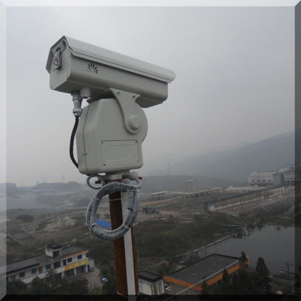 Quality Double FOV Infrared Long Range Thermal Camera , Railway HD CCTV Camera for sale