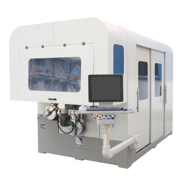 Quality Camless 14 Axes CNC Spring Making Coiling Machine Wire Rotary Forming Bending for sale
