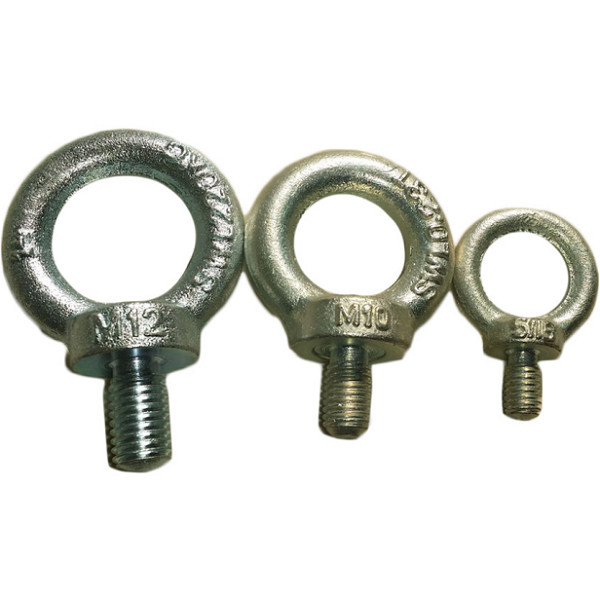 Quality Galvanized Forged Eye Bolt Carbon Steel JIS1168 Galvanized Eye Bolt M5 - M100 for sale