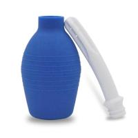 Quality Pear shaped enema cleaning and flushing adult manual extrusion enema device is for sale