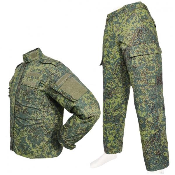 Quality Military Combat Suit Tear resistant Polyester Cotton Russian Camouflage Combat Uniform for sale
