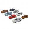 China 1:200 miniature plastic scale painted model car for architecture model train layout factory