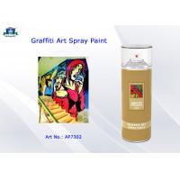 China Aerosol Acrylic Art Graffiti Spray Paint Cans for Artist with Normal , Fluo , Metallic Color factory