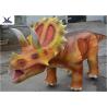 China Coin Operated Large Ride On Dinosaur Animatronic Dinosaur Walking Ride On Car factory