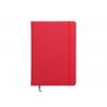 China Girls Leather Notebooks With Company Logo Elastic Ribbon Soft Tough Embossing factory